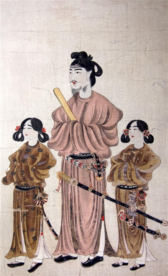 Wakan Meiga-sen, A Gallery of Japanese and Chinese paintings, large folio, Tokyo, Kokka Publishing Company, 1908,